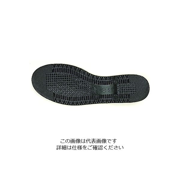 エンゼル 溶接用長マジック高所作業用安全靴 紺 (鋼製先芯) EEE 23.5cm