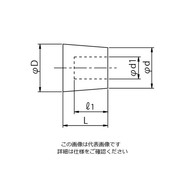 岩田製作所 円錐プラグB GKH1456 1ケース（50個）（直送品） - アスクル