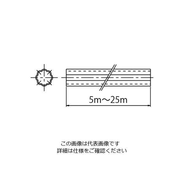 岩田製作所 スターチューブ SSF07/09-L24 1本（直送品） - アスクル