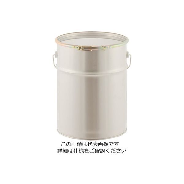 エスコ 20L ペール缶(バンドタイプ/耐食・耐薬品性/SUS) EA991AG-8 1缶 