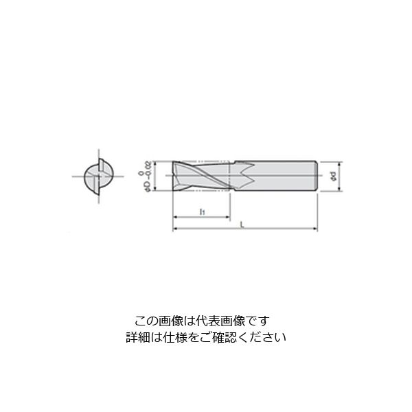 ダイジェット工業 ソリッドワンカットエンドミル OCES2ーS形 OCES2ー030S 1個（直送品）