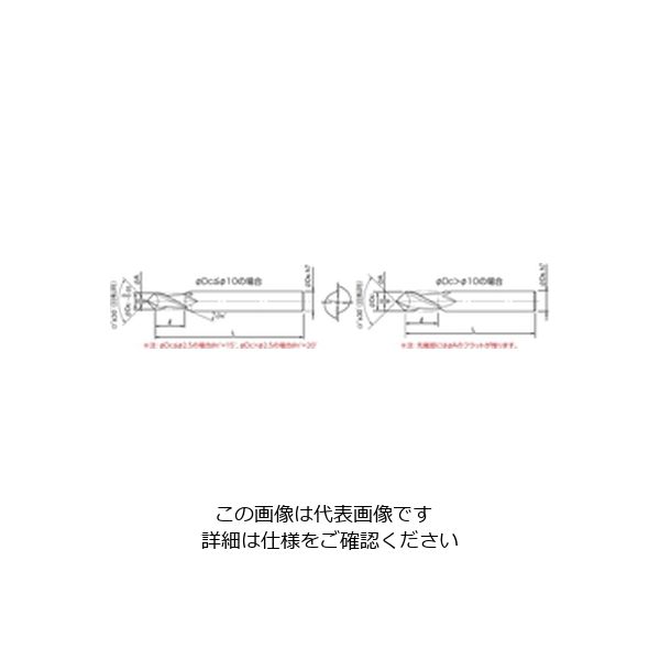 ダイジェット工業 ソリッドVポイントミル VSE形 VSEー120ー90 VSE-120-90 1個（直送品）