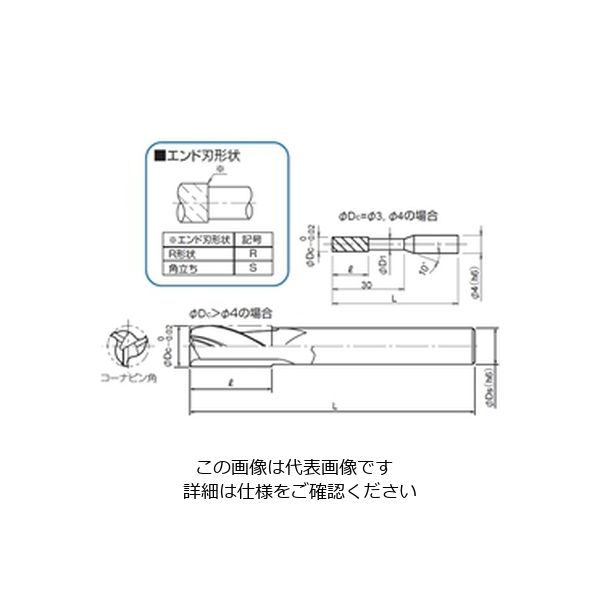 ダイジェット工業 アルミ加工用ソリッドエンドミル(ロング