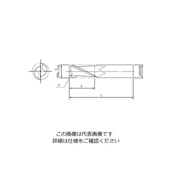 ダイジェット工業 DZコートラジアスエンドミル DZーSEDーR形 DZ