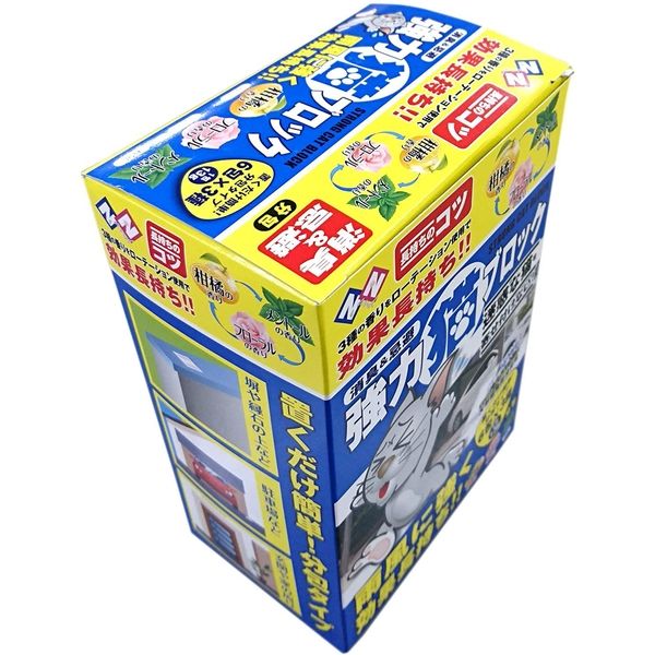 ねこクール便込みfixチョコ3枚 ニチリウ永瀬 強力猫ブロック(分包タイプ) 13g×6個×3種