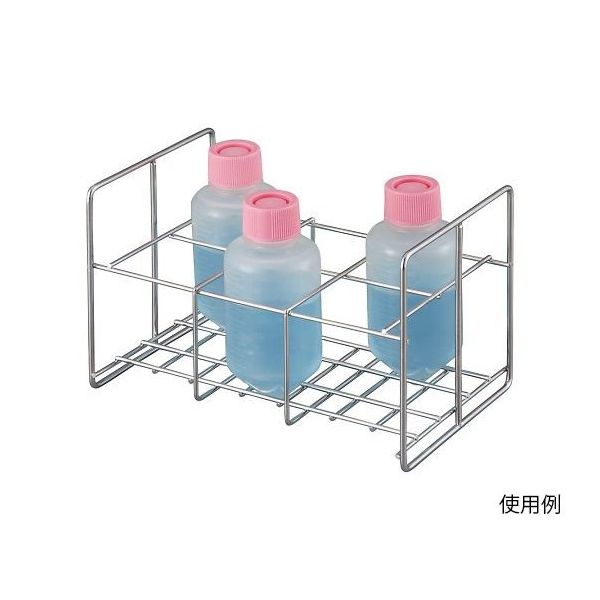 アズワン 225mL遠沈管用ラック SS63-6 1個 4-1403-01（直送品
