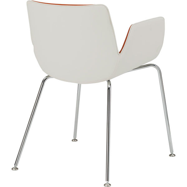 オリバー PDシリーズ ミーティングチェア ラウンジチェア キャメル 4本