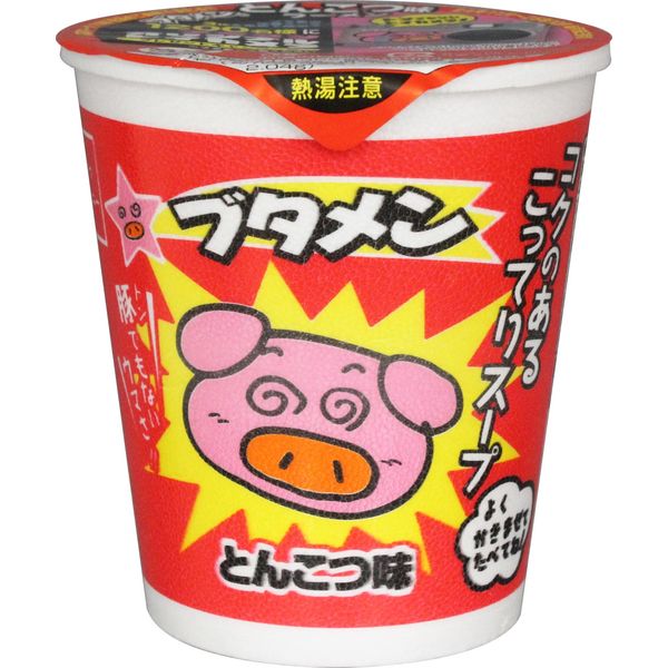 おやつカンパニー ブタメンとんこつ味 1セット（12個入） - アスクル