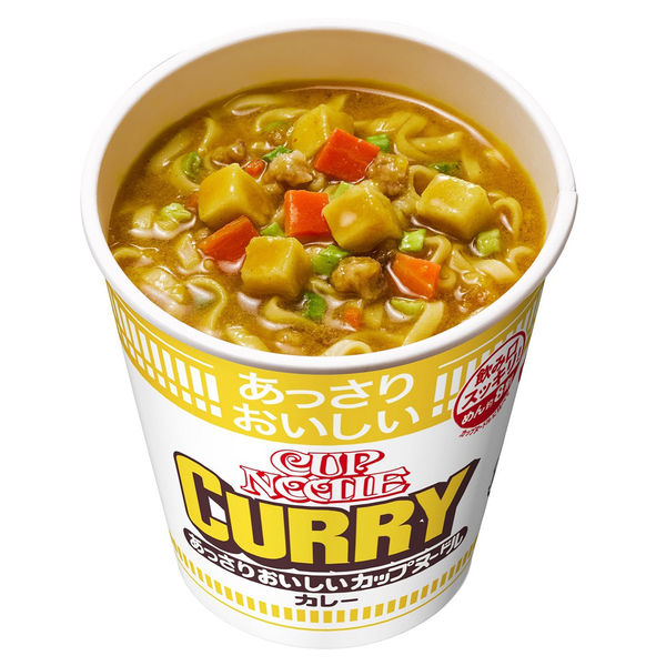 日清食品 あっさりおいしいカップヌードル カレー 3個 カップ麺 カップラーメン 大容量まとめ買い 大量購入がお得 - アスクル