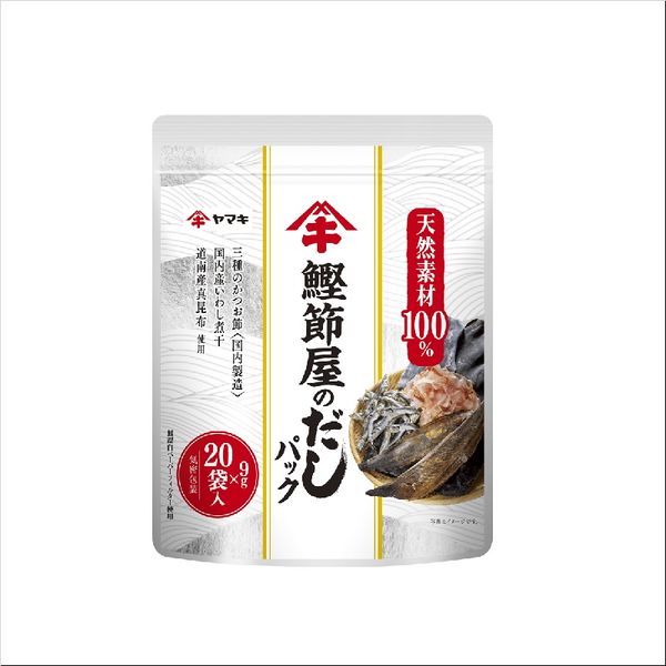 ヤマキ 鰹節屋のだしパック 9ｇ×20ｐ 2個セット - アスクル