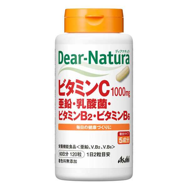 ディアナチュラ（Dear-Natura） ビタミンC・亜鉛・乳酸菌・VB2・VB6 1