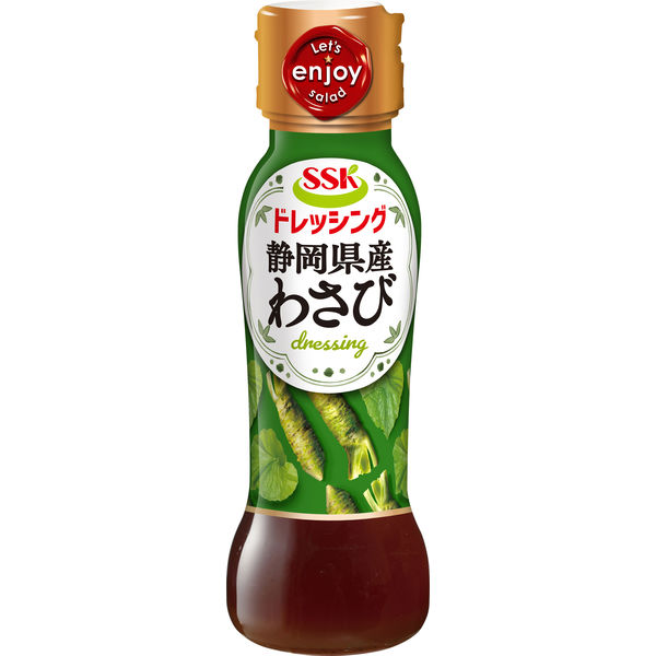 エスエスケーフーズ SSK静岡県産わさびドレッシング 160ml 2本 - アスクル