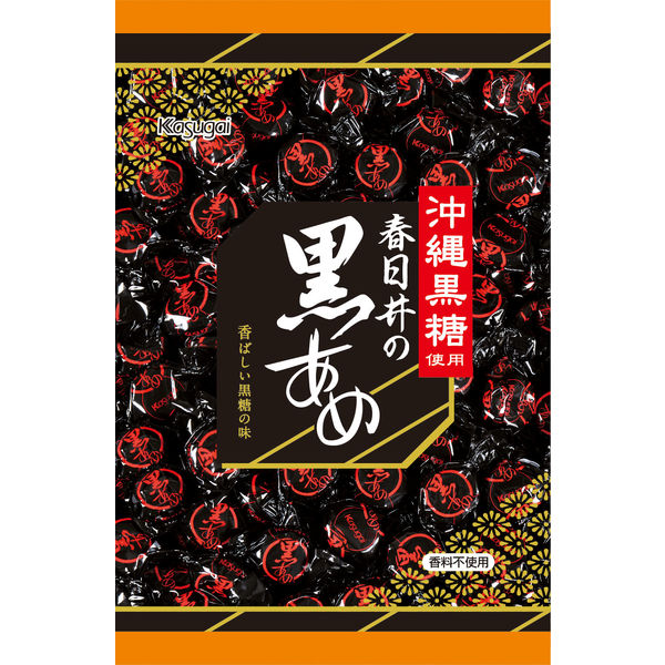 黒あめ 345g 2袋 春日井製菓 - アスクル
