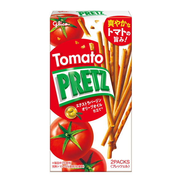 江崎グリコ トマトプリッツ 1セット（10個） - アスクル