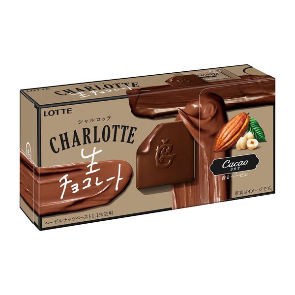 ロッテ シャルロッテ 生チョコレート＜カカオ＞ 6個