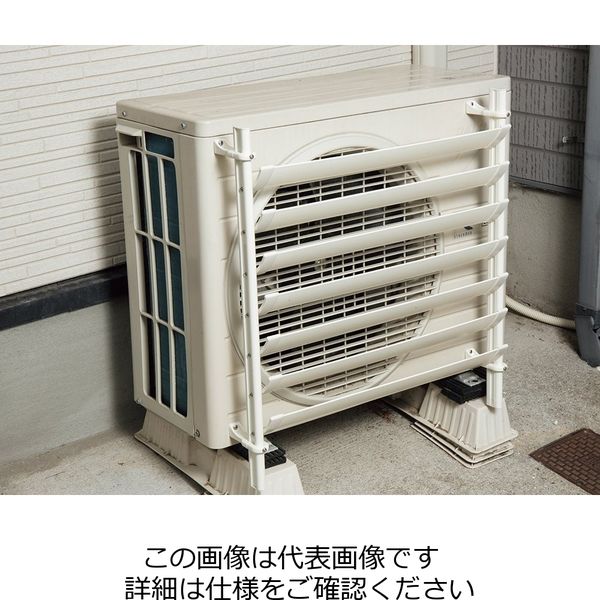 イチネンTASCO 室外機ルーバー(取付台座付) TA979TL イチネンTASCO 室外機ルーバー(両面テープ取付台座付) TA979TL 1セット