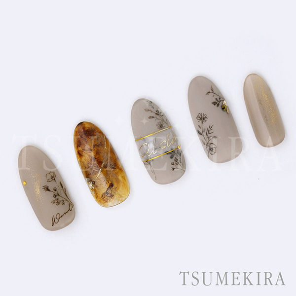 イングカワモト TSUMEKIRA(ツメキラ) ネイルシール mi-mi