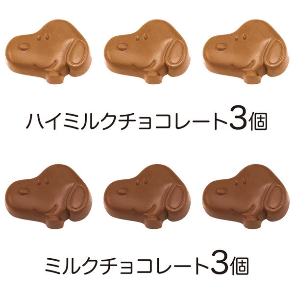 スヌーピースイートショコラ 1個 ハート チョコレート