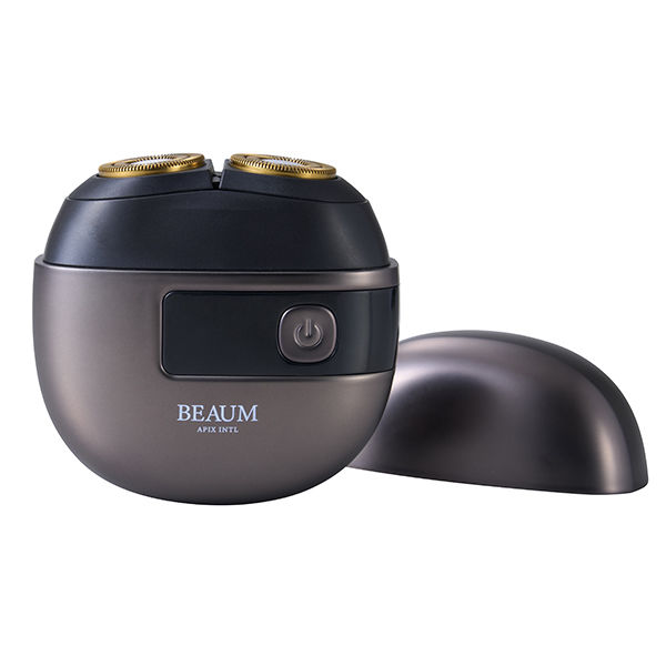 アピックスインターナショナル BEAUM 2ヘッドシェーバー グレー