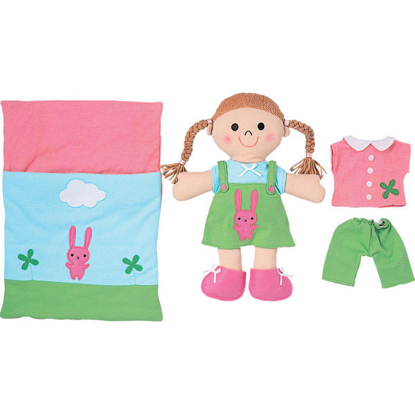コンセル 布製 きせかえ人形あそびセット(3体組) 721-880 1個（直送品