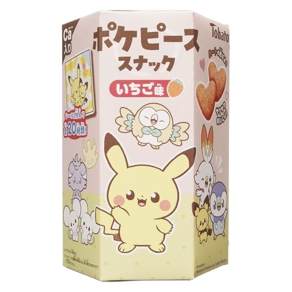 ポケピーススナック いちご味 23g 1セット（1袋×12） 東ハト