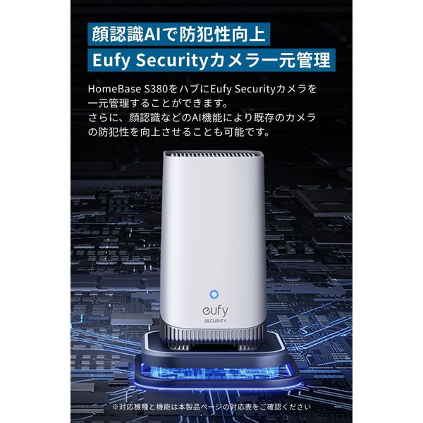 その他 Anker Eufy Base S380 + eufyCam S330 eufyCam 3 (S330) | 4K Wireless Security Camera with Solar