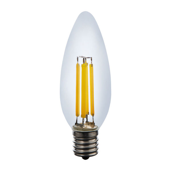 朝日電器 フィラメントLED電球シャンデリアC/D LDC4CL-G-E17/D
