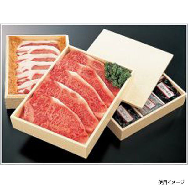 積水化成品中部 ギフト箱 四季彩々 SL-100 蓋付 00682850 1