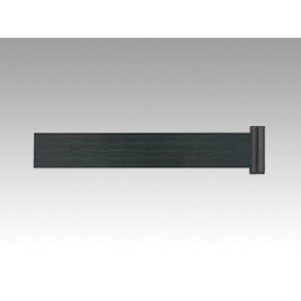 ジョイントパーテーション ステン ベルト黒　テラモト テラモト ベルトパーテーション ジョイントパーテーション黒 磁石付