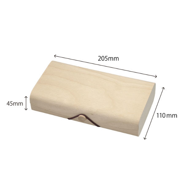 アサヒグリーン 木製容器 白樺ケース 5401 1ケース(100個)（直送品）