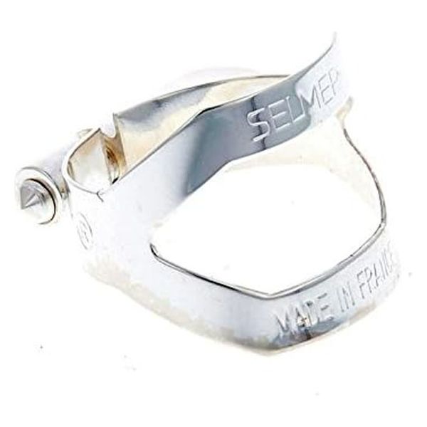 Henri SELMER Paris ソプラノサクソフォン用 リガチャー 銀