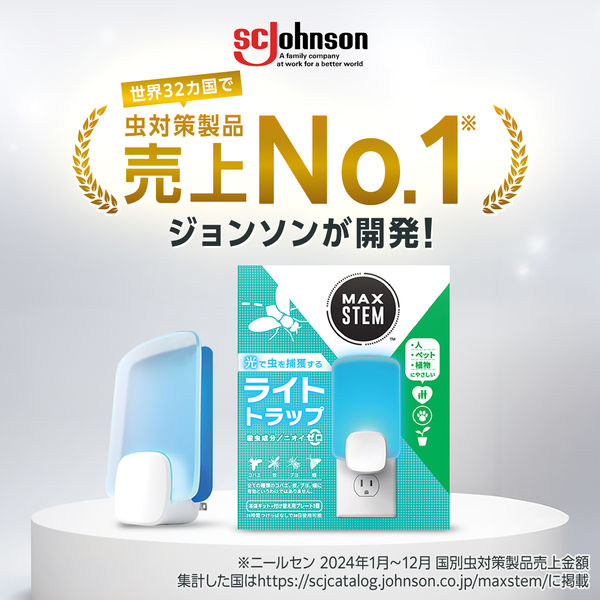 新製品情報も満載 マックスステム ライトトラップ 付け替え用プレート 1箱（3個入 採集・採集道具