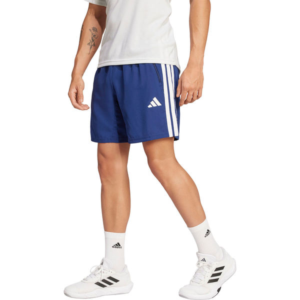 【adidas】スリーストライプウーブンショートパンツ 陸上 パンツ エッセンシャルズ トレーニング スリーストライプス