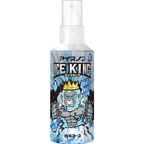 白元アース アイスノン シャツミスト ICE KING 100mL 1本 - アスクル