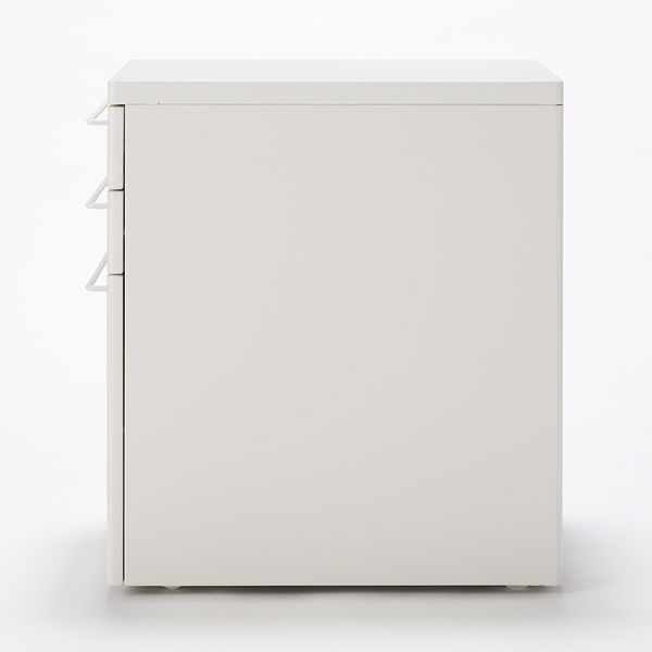 無印良品 スチールキャビネット ライトグレー　デスクワゴン/袖机/脇机　良品計画 無印良品 スチールキャビネット ライトグレー 幅39．5×奥行