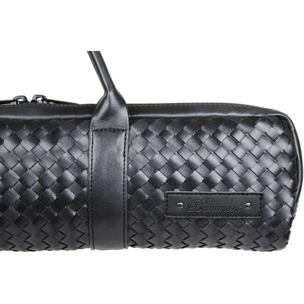 Beaumont H管フルート用 ケースカバー ブラック・ウィーブ BFBB