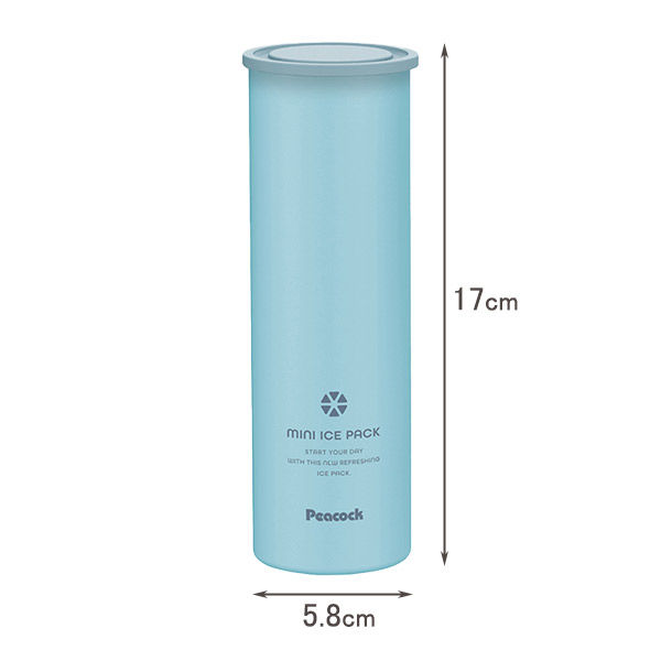 ピーコック魔法瓶工業 携帯氷のう 0.15L スリム ミニアイスパック