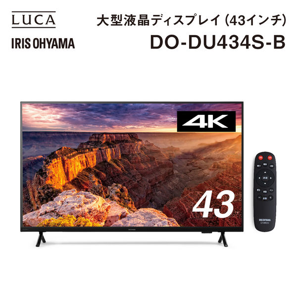 大型ディスプレイ 43V型（43インチ）液晶モニター DOーDU434SーB