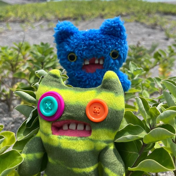 ファグラー Fuggler キーリング ワイドアイ 赤 リークオー 緑