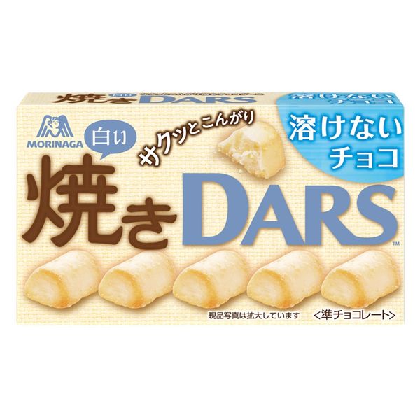 チョコレート 白い焼きダース 51g 1セット（1箱×6） 森永製菓