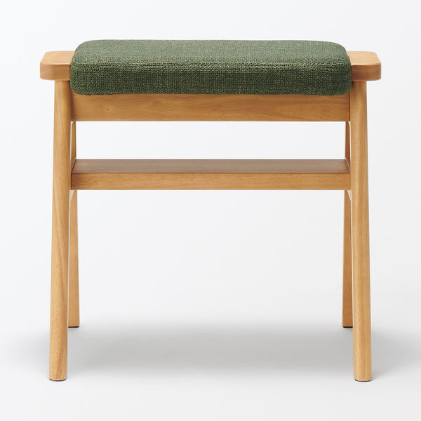 無印良品 再生ポリエステル混 木製スタッキングスツール