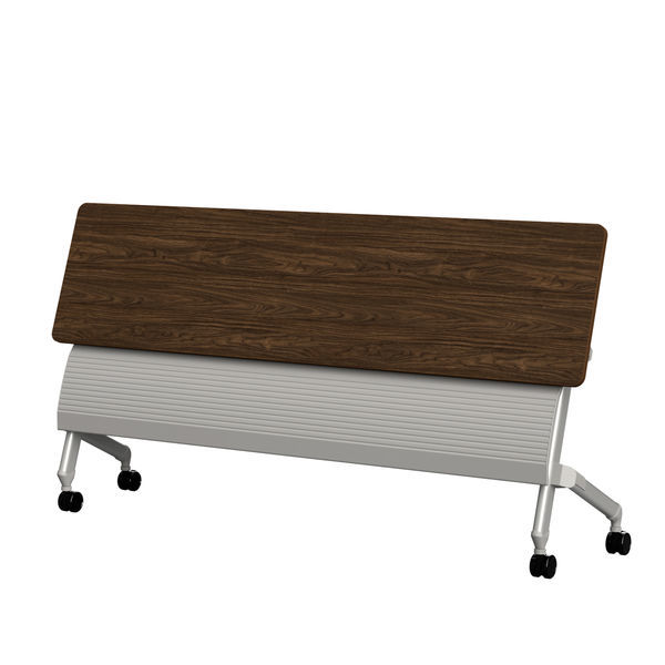 TOKIO 平行フォールディングテーブル2 可動幕板付 幅1800×奥行450×高さ