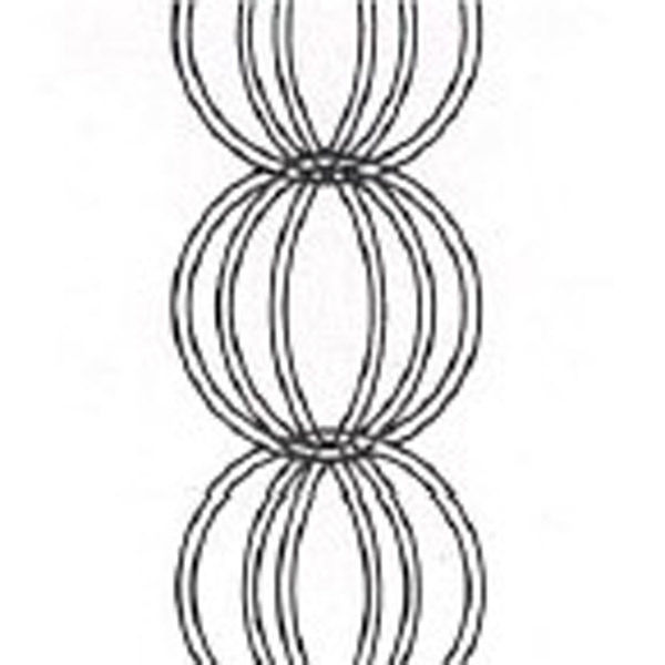 中總 クサリ縦樋 トリプルクロス 化粧くさり A102ー60