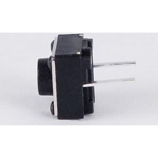 GB タクトスイッチ 6mm角 2ピン 180gf 黒 TVDP17-050B-D 1個（直送品