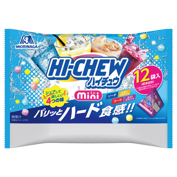 ハイチュウミニ 大袋 120g 16袋 森永製菓 ソフトキャンディ