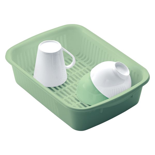 アスベル Nポゼ 水切りバット グリーン 4310 1個（直送品） - アスクル