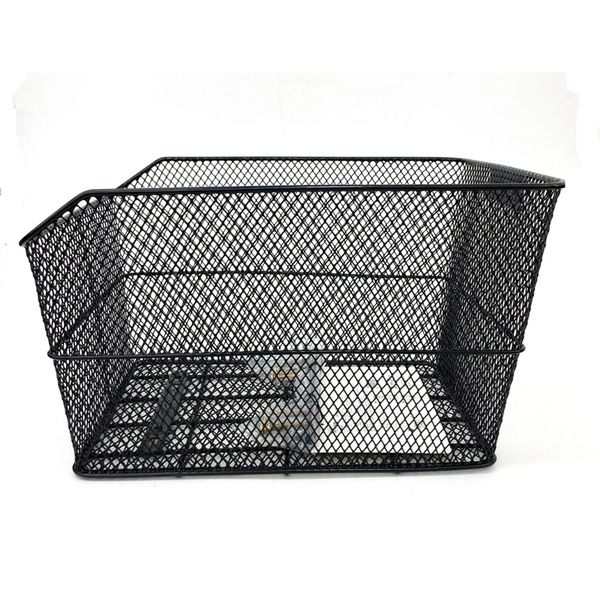 TOP 後特大メッシュカゴ ブラック 64320 1個（直送品） - アスクル