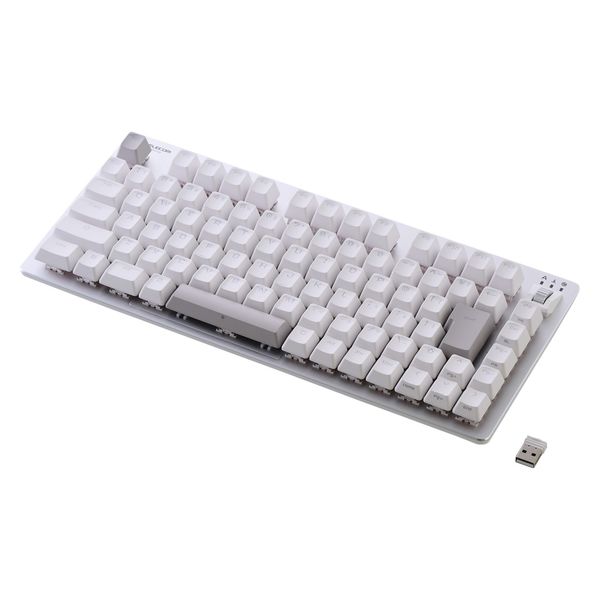 ゲーミングキーボード 有線/無線/Bluetooth リニア 赤軸 メカニカル