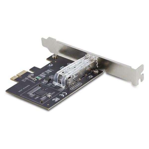 ネットワークカード PCIex1 1ポートSFP 1Gbps（直送品） - アスクル