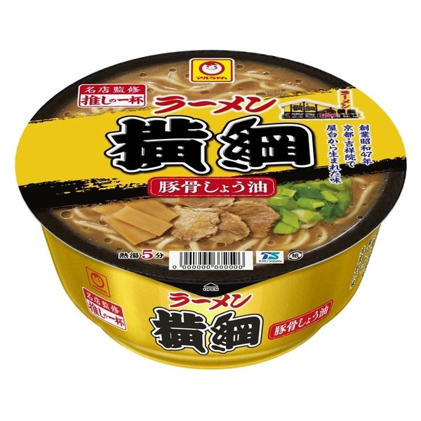 推しの一杯 ラーメン横綱 豚骨しょう油121g 1セット（1個×3